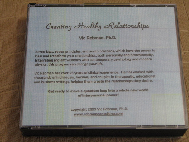 Creating Healthy Relationships